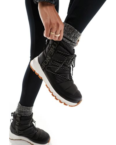 The North Face Thermoball - bottines isolantes à lacets - et blanc - Noir