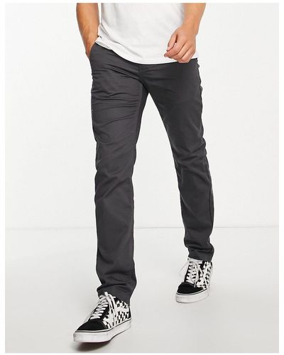 Vans Authentic Slim Fit Chino Trousers - Black