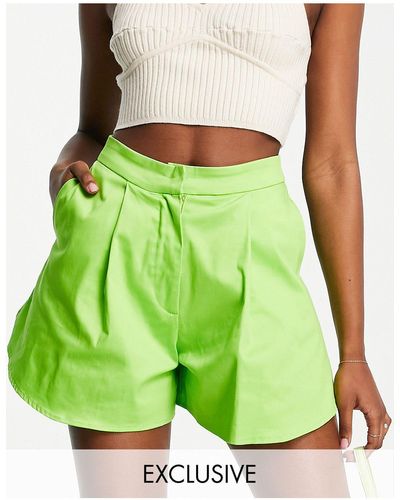 AsYou Pantalones cortos - Verde