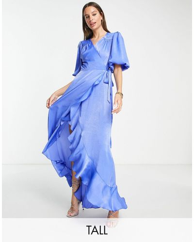 Blue Flounce London Dresses for Women