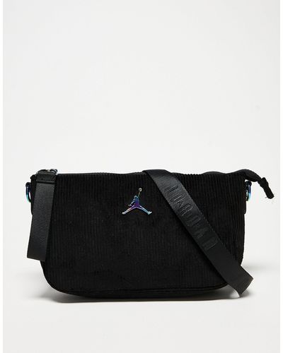 Nike Mini Corduroy Crossbody Bag - Black