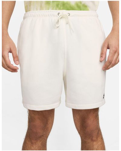 Nike Club French Terry Shorts - White