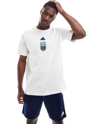 adidas Originals Adidas football – italy – travel-t-shirt - Weiß