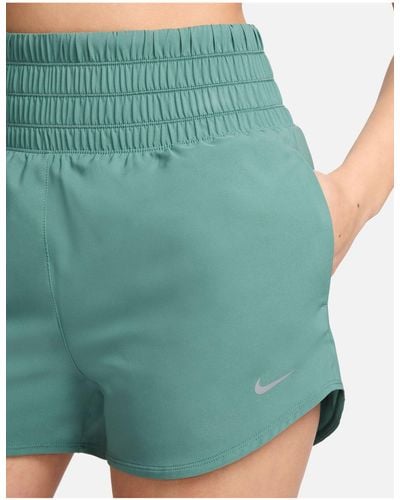 Nike Nike One Training Dri-fit Ultra High Rise 3-inch Shorts - Blue