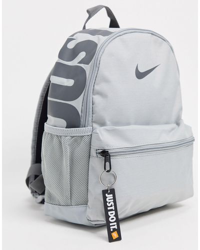 Nike – Just Do It – Kleiner Backpack - Grau