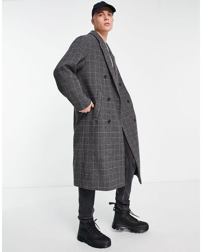 ASOS Oversized Overcoat - Grey