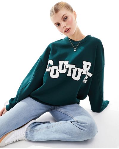 The Couture Club – sweatshirt - Blau