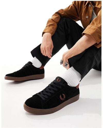 Fred Perry – spencer – sneaker - Schwarz