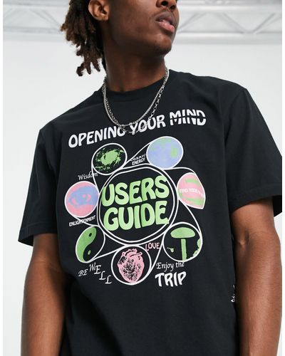 Coney Island Picnic Users Guide T-shirt - Black