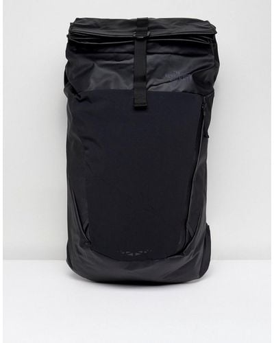 The North Face Peckham Rolltop Backpack 27 Litres In Black
