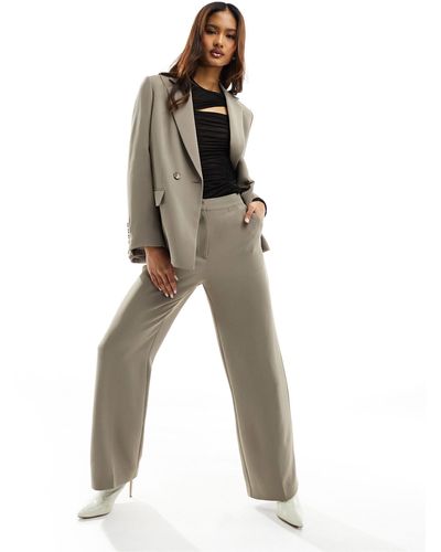 Whistles Full Length Crepe Trousers - Natural