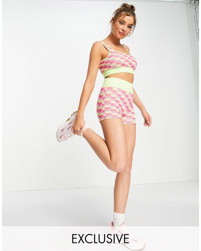 South Beach Seamless Bootie Shorts - Multicolor