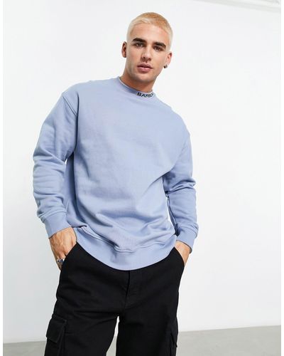 Barbour Regent - Sweatshirt Met Opstaande Hals - Blauw