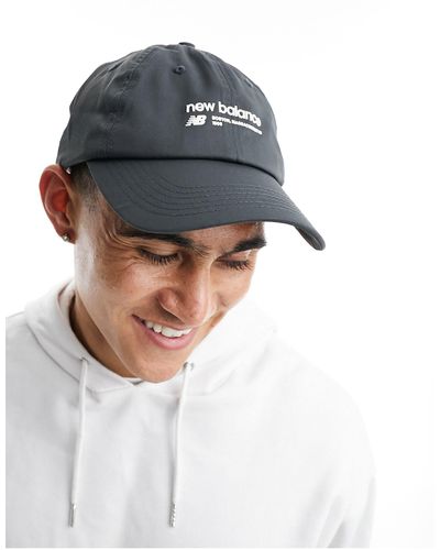 New Balance Linear Logo Cap - Grey