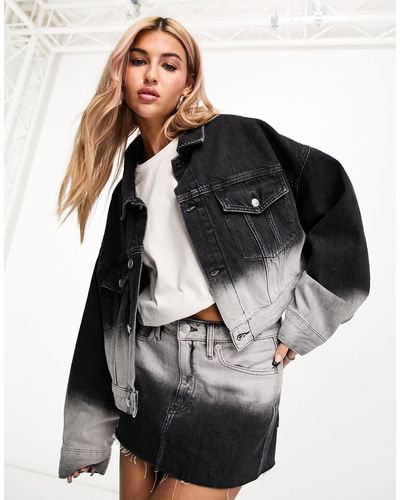 Calvin Jean denim jackets for Women | Online Sale up 70% off | Lyst