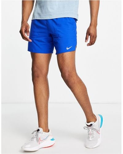 Nike Stride dri-fit - short 7 pouces - roi - Bleu