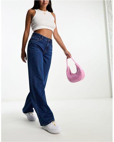 Jeans a zampa d'elefante Bershka da donna | Sconto online fino al 45% | Lyst