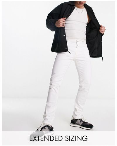 ASOS – skinny-jeans - Weiß