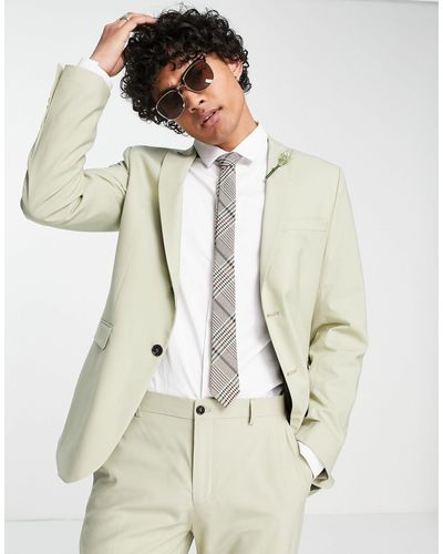 SELECTED Slim Fit Suit Jacket - Green