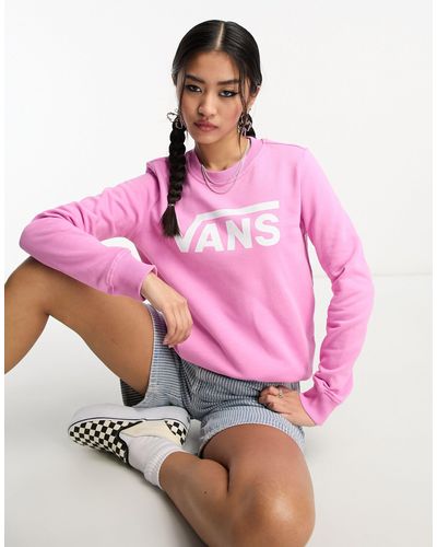 Vans Classic - Sweatshirt Met V-logo - Roze