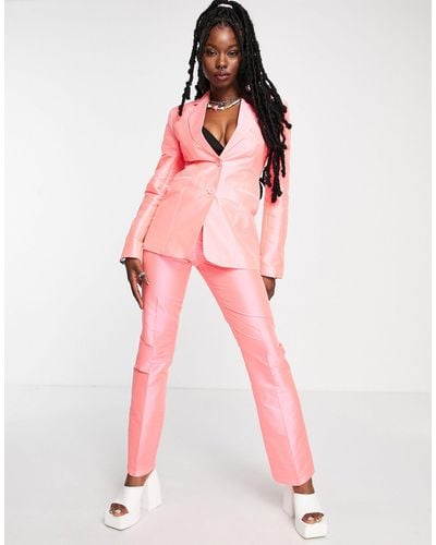 Collusion Formal Trousers - Pink