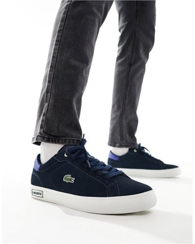 Lacoste Powercourt Trainers - Blue