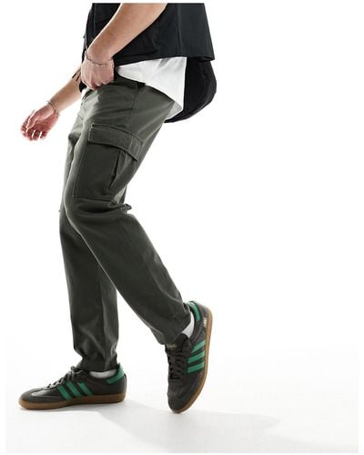 New Look Cargo Trousers - Green