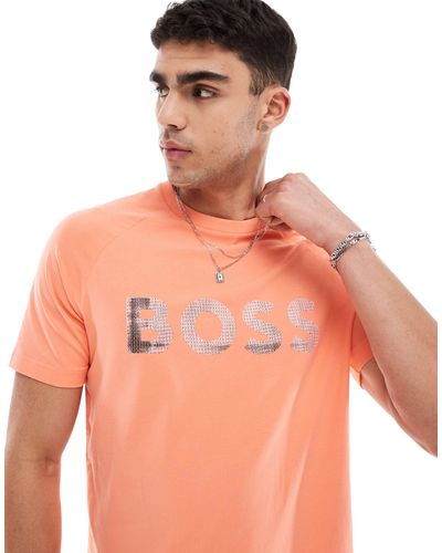 BOSS Teebero T-shirt - Orange
