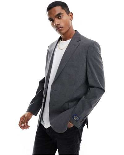 Polo Ralph Lauren 2 Button Single Breasted Tailored Sportcoat - Grey