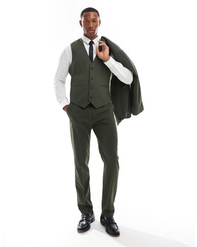 ASOS Slim Suit Trouser - Green