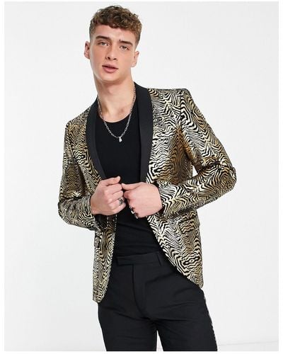 Black Twisted Tailor Jackets for Men | Lyst