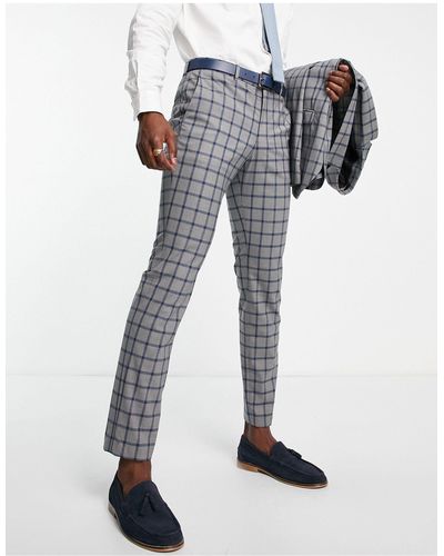 Jack & Jones Premium Slim Suit Trouser - Grey