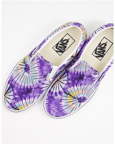 Vans Slip-on New Age Tie-dye Sneakers - Purple
