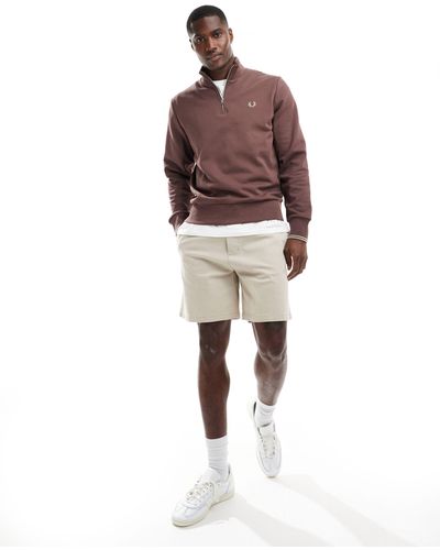 Fred Perry – sweatshirt - Braun