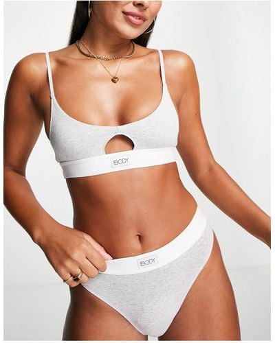 Buy Cotton On Body The Body Cotton Contour Bra in White 2024 Online