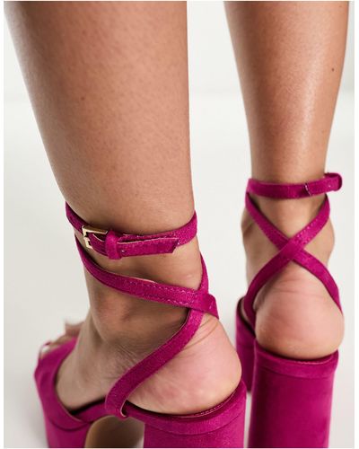 Damen-Sandaletten mit Absatz von Mango | Online-Schlussverkauf – Bis zu 65%  Rabatt | Lyst DE