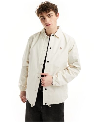 Dickies Oakport Coach Jacket - Natural
