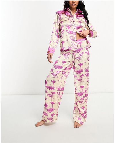 Wild Lovers Presley Pyjama Trousers - Pink