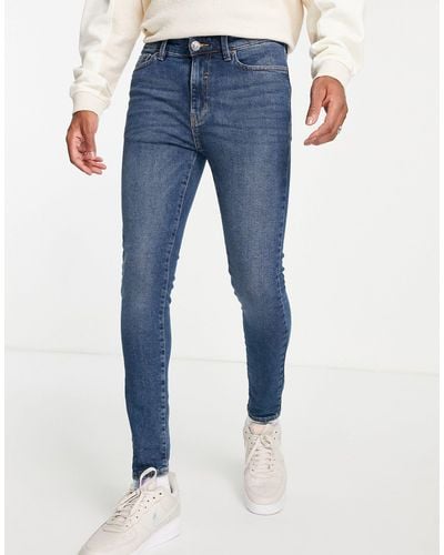 New Look Jeans super skinny medio - Blu