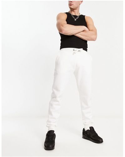 French Connection Slim Fit joggers - White