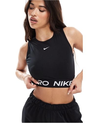 Nike Nike Pro Training Dri-fit 365 Cropped Tank - Black