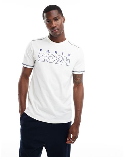 Le Coq Sportif – paris 2024 – t-shirt - Weiß