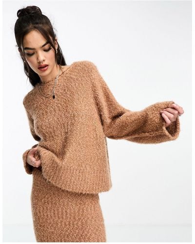 ASOS Co-ord Oversized Sweater - Natural