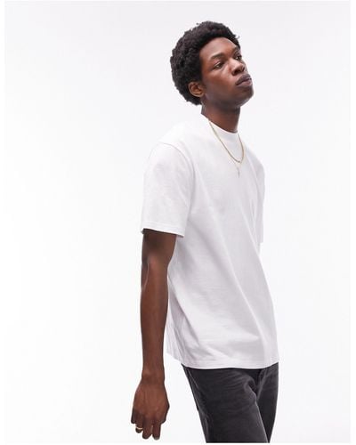 TOPMAN 2-pack Oversized Fit T-shirts - White
