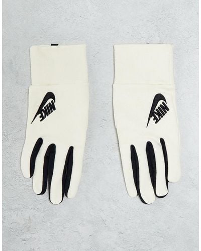Nike Club Fleece Gloves - White