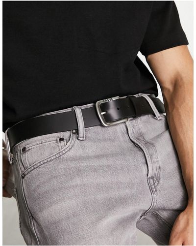 Levi's Seine Leather Belt - Black