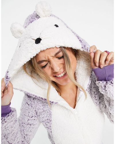 Loungeable Sherpa Hedgehog All - White
