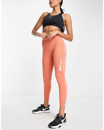 Nike One grx dri-fit - legging 7/8e à taille mi-haute - Multicolore