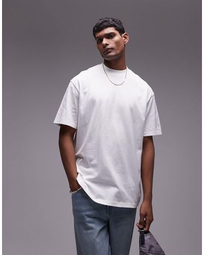 TOPMAN Oversized Fit T-shirt - White