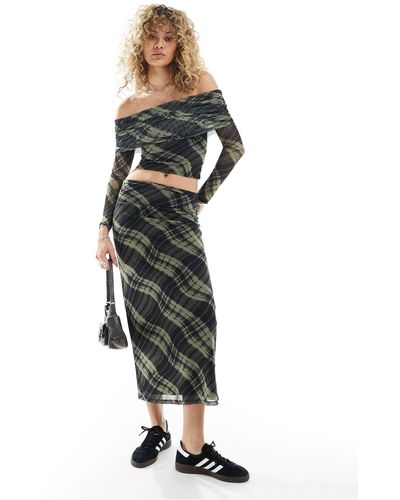 Reclaimed (vintage) Slip Skirt - Multicolour